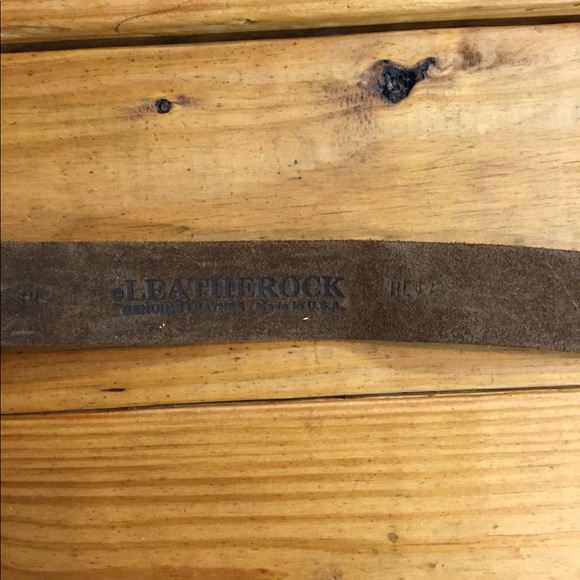 New Leatherock Wyatt Latitude Brown Belt Bag - Picture 7 of 7